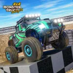 PLay 4x4 Monster Truck Driving 3d now!