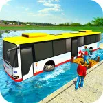 PLay Floating Water Bus Racing Game 3D now!