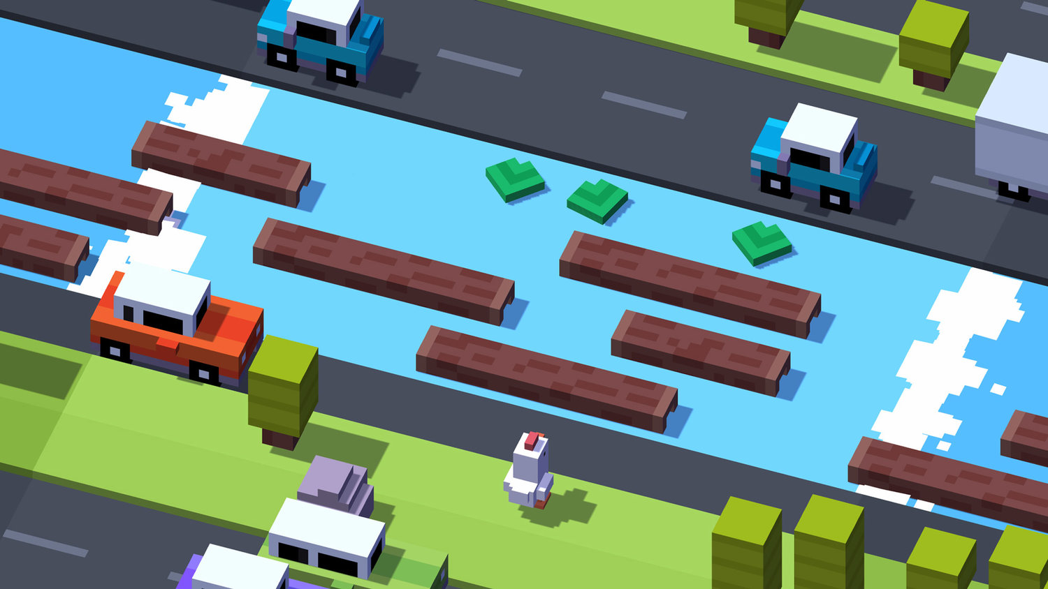 Crossy Road Game unblockedin Chrome with by